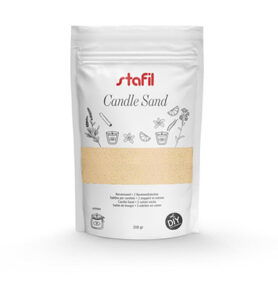 Candle Sand met aroma, arolla pine