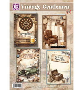 Kaartenpakket, Vintage Gentlemen