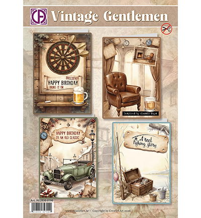 Kaartenpakket, Vintage Gentlemen