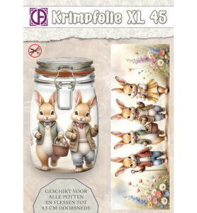 Krimpfolie Fles/pot, tot 9.5cm, nr. 45