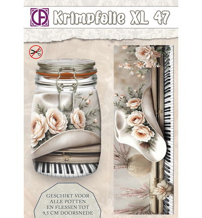 Krimpfolie Fles/pot, tot 9.5cm, nr. 47