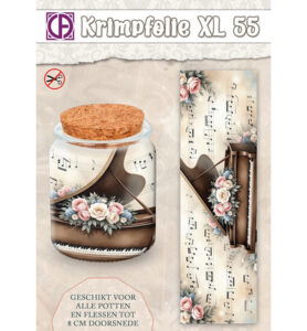Krimpfolie Fles/pot, tot 8cm, nr. 55