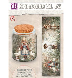 Krimpfolie Fles/pot, tot 8cm, nr. 58