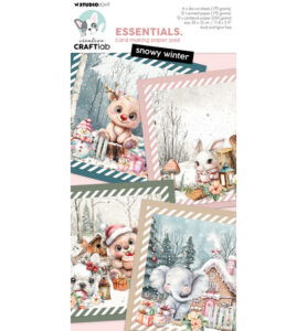 CCL Card making pad Snowy winter Essentials nr.42 – 30 Sheets