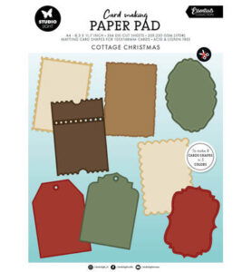 SL Card making pad Cottage Christmas Essentials nr.37 – 20 Sheets