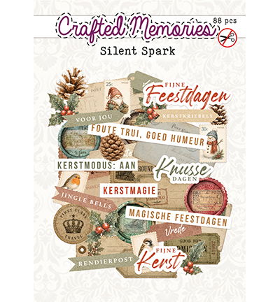 Stansplaatjes – Silent Spark – Nederlandstalige teksten – 88 stuks