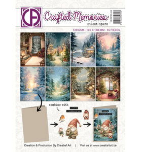 Collagepapier – Silent Spark – A6
