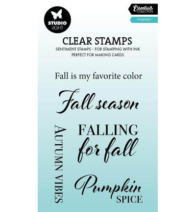 SL Clear stamps Pumpkin Essentials nr.972