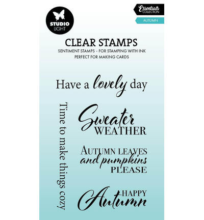 SL Clear stamps Autumn Essentials nr.973