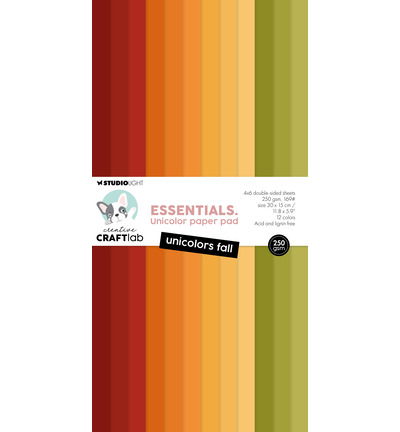 CCL Uni paper pad Unicolors Fall Essentials nr.506 – 24 Sheets