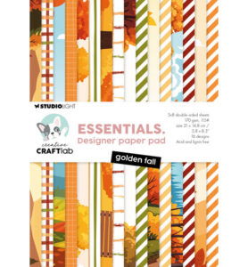CCL Design paper pad Golden Fall Essentials nr.508 – 24 Sheets