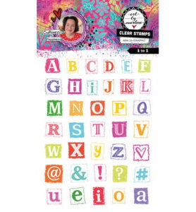 ABM Clear Stamp A to Z Art by Marlene nr. 967