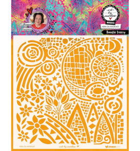 ABM Mask Doodle Frenzy Art by Marlene nr. 401