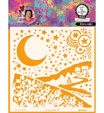 ABM Mask Starry Night Art by Marlene nr. 402