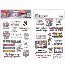 ABM Sticker sheets Just Some Quotes Art by Marlene nr. 85 – 2 Sheets