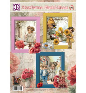 Kaartenpakket – StoryFrames – Blush & kisses