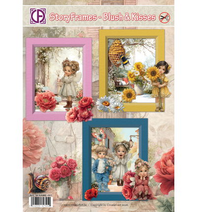 Kaartenpakket – StoryFrames – Blush & kisses