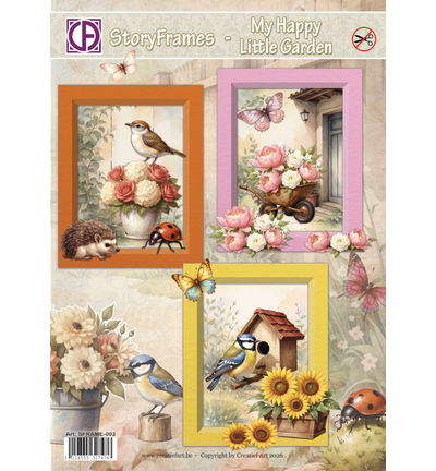 Kaartenpakket – StoryFrames – My Happy Little Garden