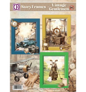 Kaartenpakket – StoryFrames – Vintage Gentlemen