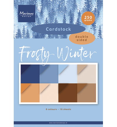 Marianne Design Cardstock, Frosty Winter A4