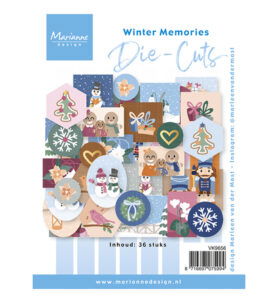 Marianne Design Die Cuts, Winter Memories by Marleen