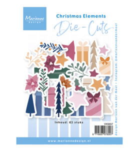 Marianne Design Die Cuts, Christmas Elements by Marleen