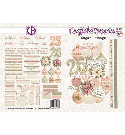 Stansplaatjes – Sugar Cottage – Nederlandstalige teksten – 92 stuks