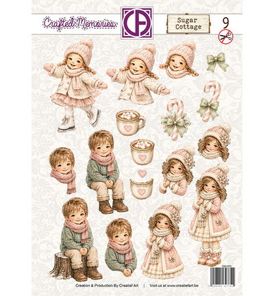 3D Doordrukvel – Sugar Cottage 09
