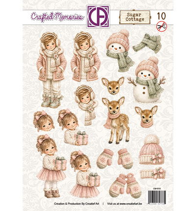 3D Doordrukvel – Sugar Cottage 10