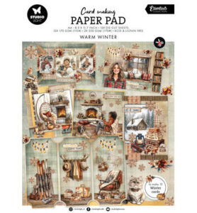SL Card making pad Warm Winter Essentials nr.46 – 14 Sheets