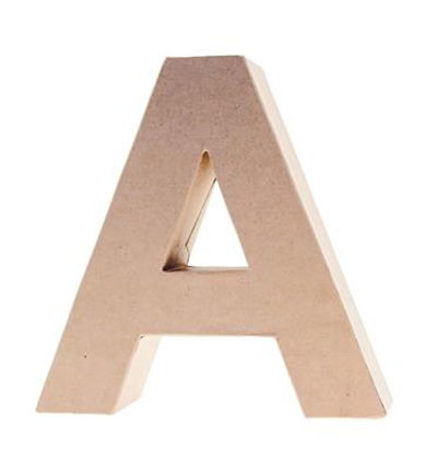 Cardboard Letters/numbers 10cm, A