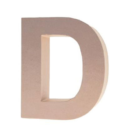 Cardboard Letters/numbers 10cm, D