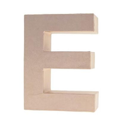 Cardboard Letters/numbers 10cm, E