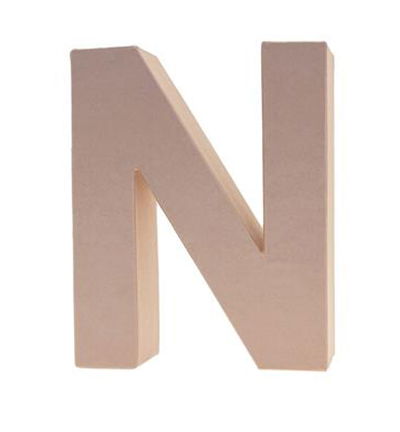 Cardboard Letters/numbers 10cm, N
