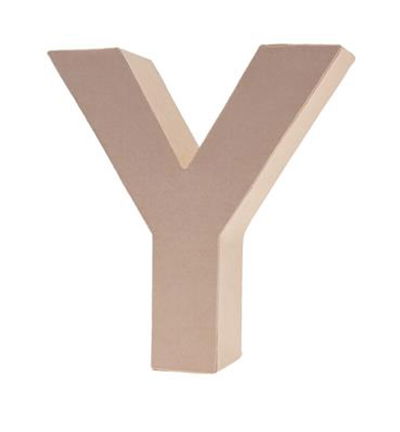 Cardboard Letters/numbers 10cm, Y