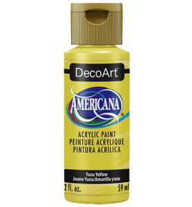 DecoArt Americana Acrylics, Yuzu Yellow