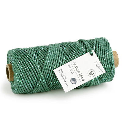 Cotton Irise cord 50mtr x 3mm, Petrol