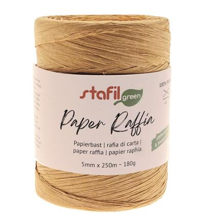 Paper rafia 5mm x 250mtr, Ecru
