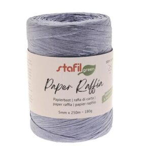 Paper rafia 5mm x 250mtr, Light blue