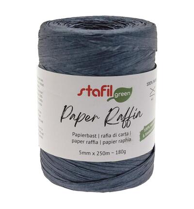 Paper rafia 5mm x 250mtr, Blue