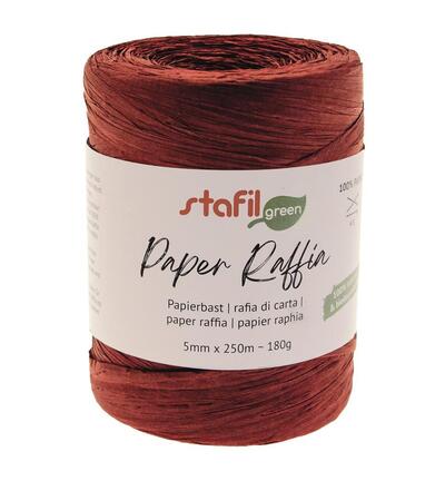 Paper rafia 5mm x 250mtr, Burgundy