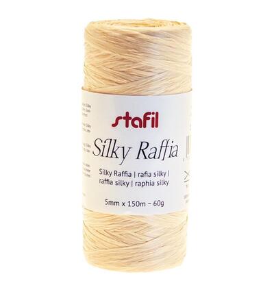 Silky raffia 5mm x 150mtr / ± 60gr, Natural