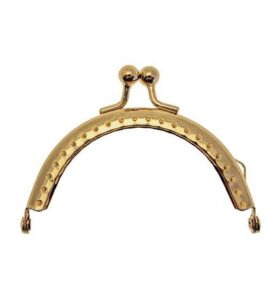 Clutch closure for bags 8,5 x 4,2cm, Cindy gold