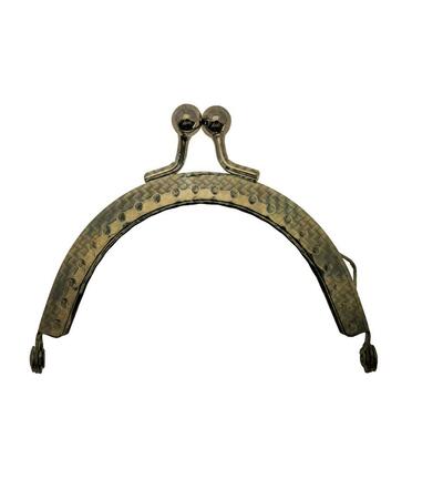 Clutch closure for bags 10,5 x 5,2cm, Nancy bronze