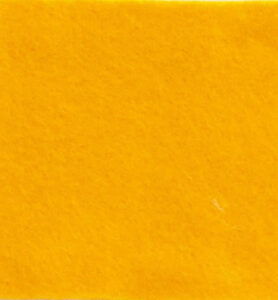 Felt roll 45cm x 10mtr x 1mm, Sun-Yellow