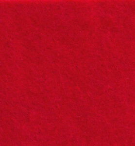 Felt roll 45cm x 10mtr x 1mm, Red