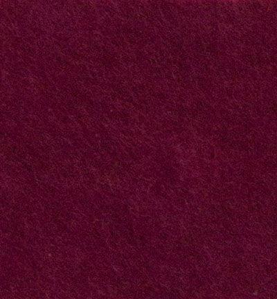 Felt roll 45cm x 10mtr x 1mm, Bordeaux