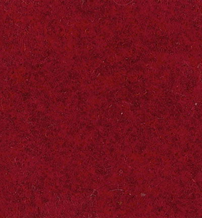 Felt roll 45cm x 10mtr x 1mm, Red melange