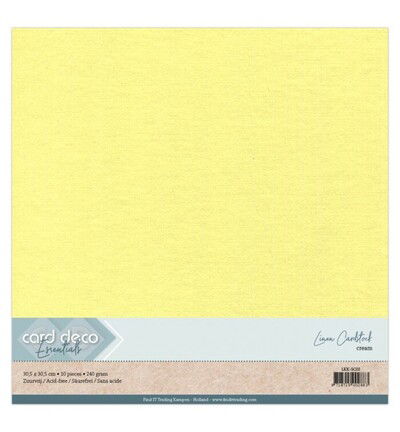 Linnenkarton Scrap 30,5×30,5cm, Creme