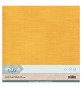 Linnenkarton Scrap 30,5×30,5cm, Oker